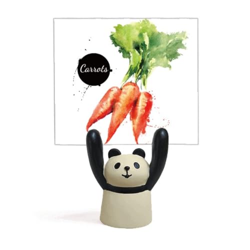 Support de notes pour aquarelle stable à pince légumes et panda