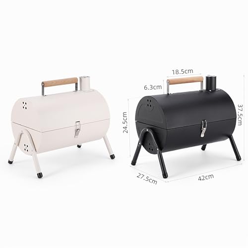 Barbecue double face avec gril pliable et structure compacte en inox - 3