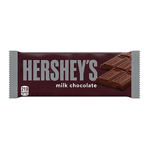 Image of HERSHEY'S Milk Chocolate Candy Bars, 1.55 oz (Pack of 72)