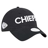 New Era Women's Black Kansas City Chiefs Cece 9TWENTY Adjustable Hat
