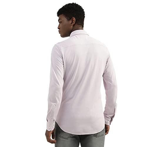 Image of UNITED COLORS OF BENETTON Men's Cotton Solid Slim Fit Shirt