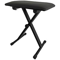 Amazon.co.jp: KC キョーリツ キーボードベンチ (ピアノ椅子) 3段階高