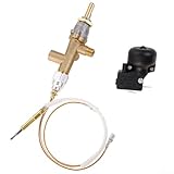 La sécurité avant tout : ce kit de pièces de rechange dispose d'une vanne de contrôle de sécurité qui garantit l'arrêt automatique du gaz et de l'alimentation en cas de basculement, donnant la priorité à votre sécurité lors d'une utilisation en extérieur.