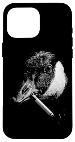 Goose Smoking �^�o�R �����ȃr���e�[�W �K�`���E �ʔ����~�[�� �X�}�z�P�[�X iPhone 16 Pro Max �p