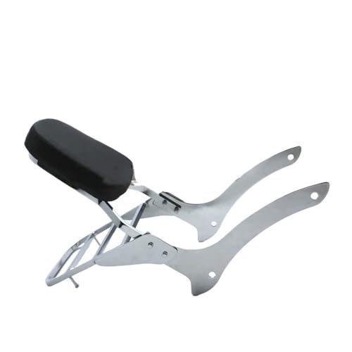 Porte-bagages arrière support chargement moto custom avec dossier Vstar DragStar 1100 XVS1100