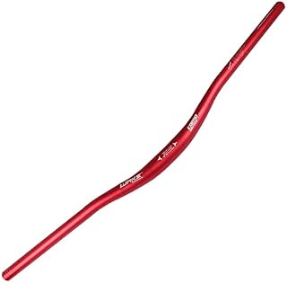 Wake Bike Handlebar Aluminum Alloy Handlebar Riser Bar Wide Extra Long Bicycle Handlebars for Downhill Cycling Racing for Road MTB Mountain Bike 31.8MM * 780MM (Red)