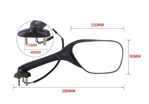 Luz espejo Suzuki GSXR600 soluciona fallos de intermitencia K6-2016 3