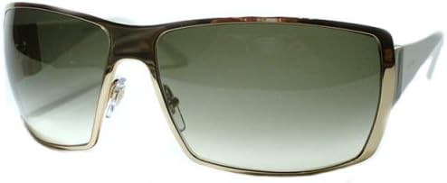Gucci Sunglasses 1821/S 0BKZ 0Y, Shiny Gold + White Frame/ Grey-Green Gradient Lenses