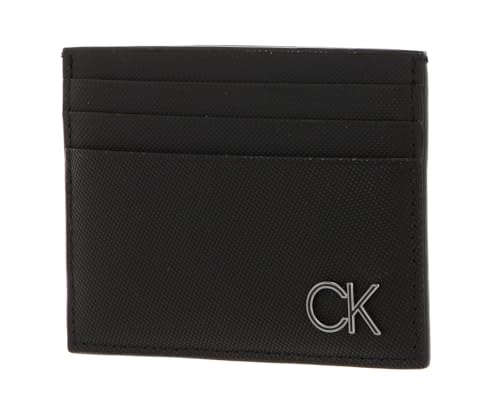Accessoire portefeuille de voyage homme Calvin Klein Cardholder 6CC compact noir