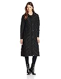Madden Girl Women's Long Maxi Puffer, Black, Large
