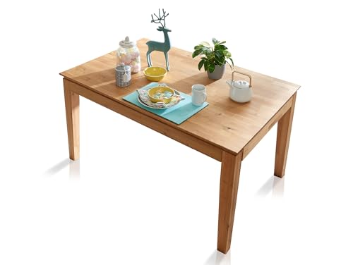 moebel-eins Valera Esstisch, Material Massivholz, Wildeiche geölt