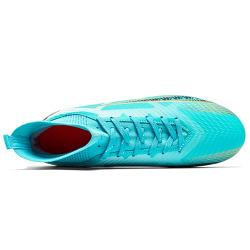 Chuteiras de futebol infantil cano alto juvenil Spikes FG sapatos de beisebol tornozelo atlético pro
