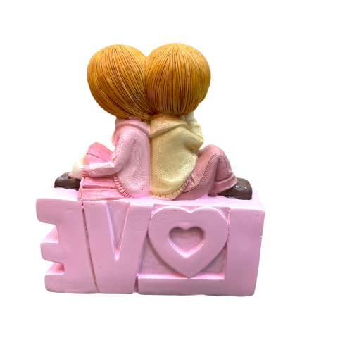 Image of AUGEN Polyresin Love Idol Statue Showpiece for Home Decor Decoration and Gifting (7671-C, 12cm)