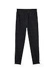 Pantalon fantaisie et taille élastiquée.