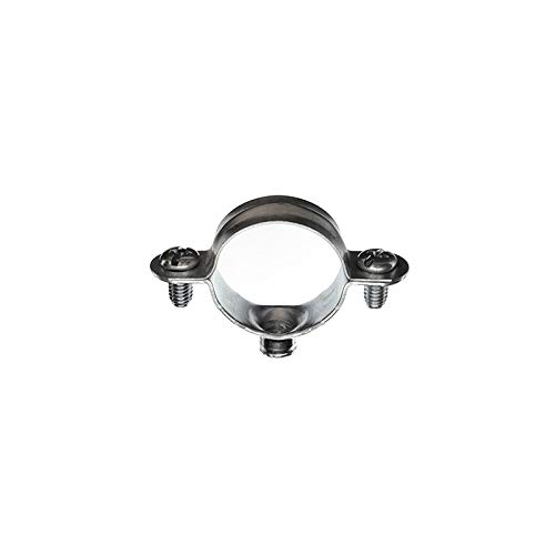 Collier de serrage en acier 20mm argent Ram pour gaine électrique et tube cuivre x100