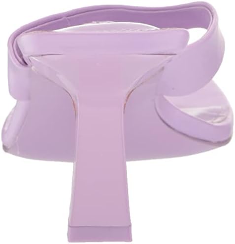 Nine West Women's NEST3 Heeled Sandal, Dark Lilac, 6 | Image 2