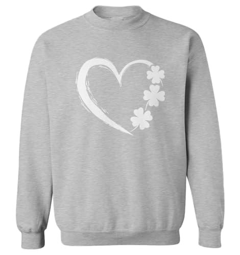 Heart Clovers - St. Patty's Lucky Toddler Fleece Crewneck Sweater