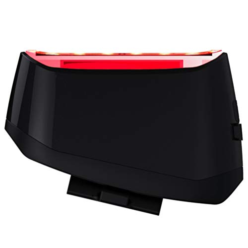 BESPORTBLE Luz de Advertência de Bicicleta Luzes Traseiras de Bicicleta Led de Advertência de Bicicl