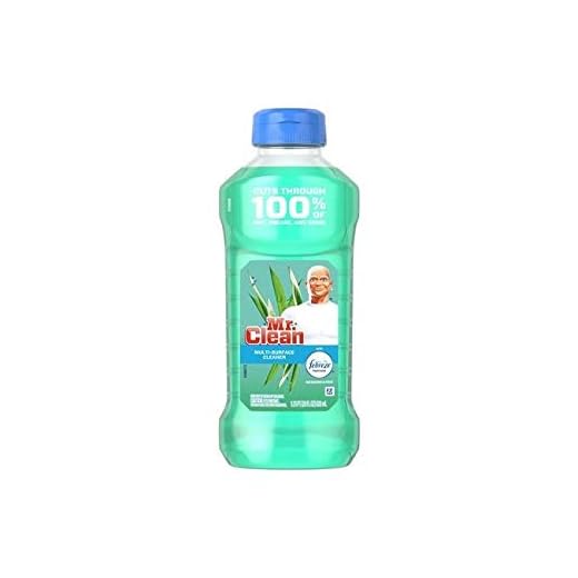 Mr.Clean All Purpose Cleaner 28Oz W/Febreze Meadow & Rain (Package May Vary) Pack of 2