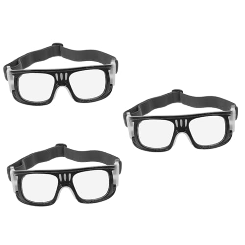 Lunettes de sport contre les chocs et le vent lot de 3 pour le basket