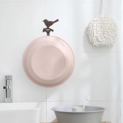 Perchero de pared de hierro fundido Baluue con diseño rústico de alta gama 6