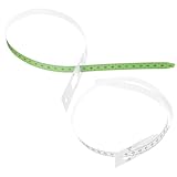 Genérico 1 Juego 1 Juego De Cinta Adhesiva Para Medir La Circunferencia Del Brazo Y La Circunferencia De La Cabeza Minikit De Película Doble De Prueba Regla Medidor De Peso 2 piezas