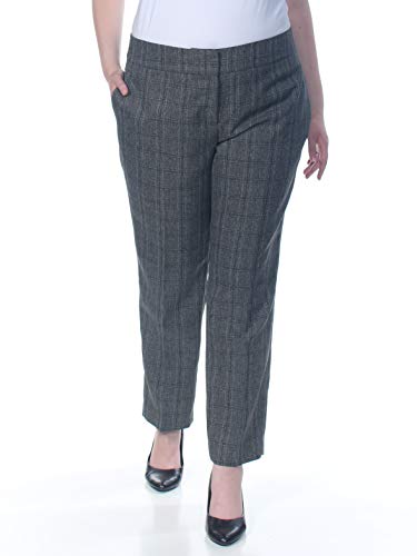 Kasper Women's Plaid Slim Pant