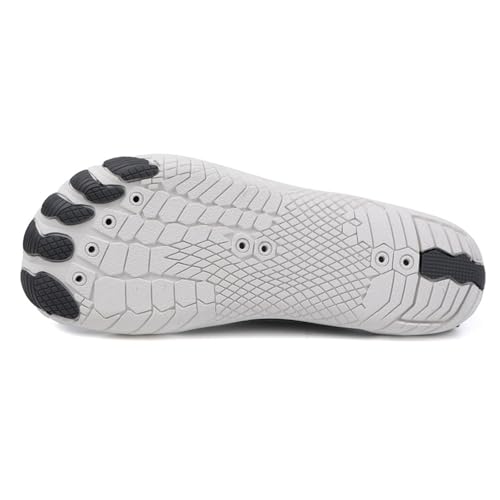 Water Shoes Men Women Quick Drying Barefoot Aqua Socks Wide Adult Athletic Hiking Shoes Comfortable Lightweight Vacation Shoe for Beach Pool Hiking Indoor Outdoor Non Slip Fitness Sneakers4