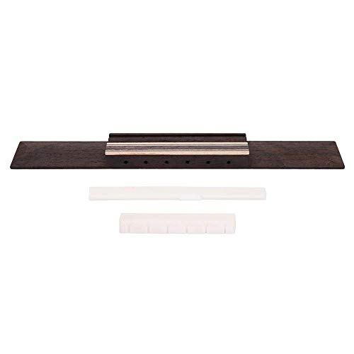 Rosewood Classical Guitar Bridge Set with Faux Bone