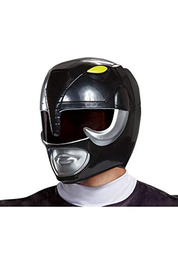 Disguise Adult Black Ranger Helmet Standard