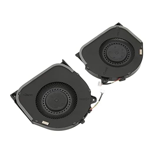 Ventilador de Refrigeração para Laptop de 4 Pinos, Conector de 4 Pinos Forte e Durável Ventilador de Refrigeração Y7000 para Laptop (Ventilador de CPU e GPU)