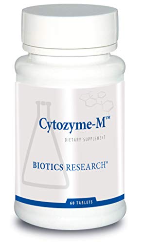 Biotics Research CytozymeM Male Glandular Combination Formula, Male Hormone Support, Healthy Endocrine Function, SOD, Catalase, Potent Antioxidant Activity. 60 Tablets.