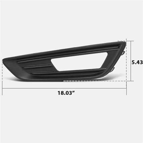 Cadre antibrouillard Ford Focus S garniture calandre durable FO1039151