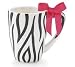 Zebra Stripe Print Ceramic Coffee Mug 19 Oz.