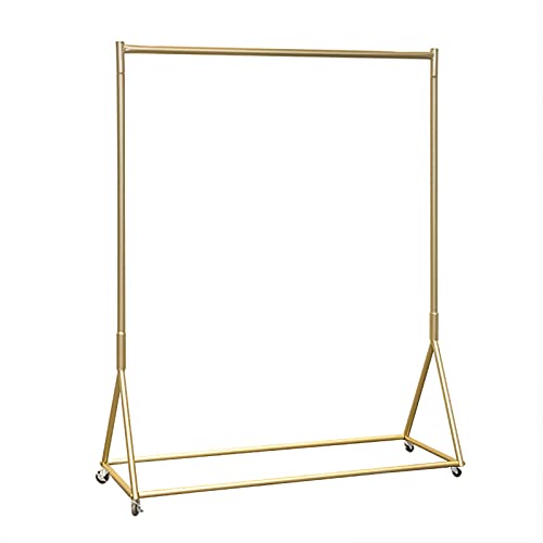 Portant à vêtements sur ruletas, portant à vêtements triangulaire robuste et stable avec ruletas et étagère à chaussures, support d'affichage pouvant supporter jusqu'à 90 kg