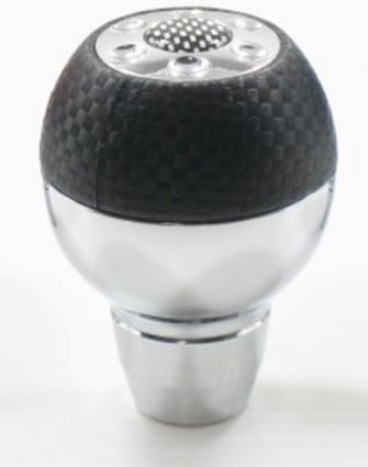 Amazon 汎用 ａｔシフトノブ プッシュ式type3カーボンブラック シフトノブ 車 バイク