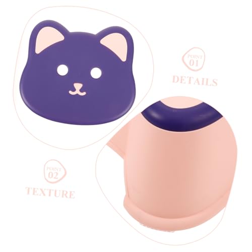 Tabouret plastique antidérapant pour enfant lavabo de salle de bain - 4
