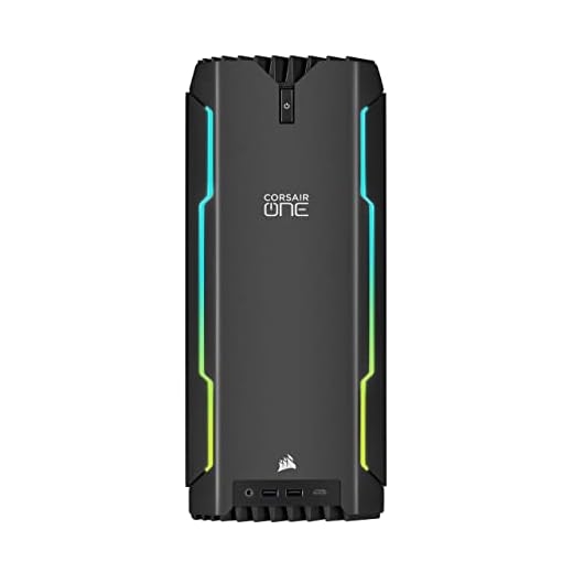 Corsair ONE i300 Compact Gaming PC (Intel Core i9-12900K CPU, NVIDIA GeForce RTX 3080 Ti Graphics, 32GB Vengeance DDR5 Memory, Thunderbolt 4, Windows 11 Pro) Black