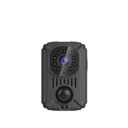 Cámara inteligente HD 1080P con sensor PIR y clip trasero para grabación corporal