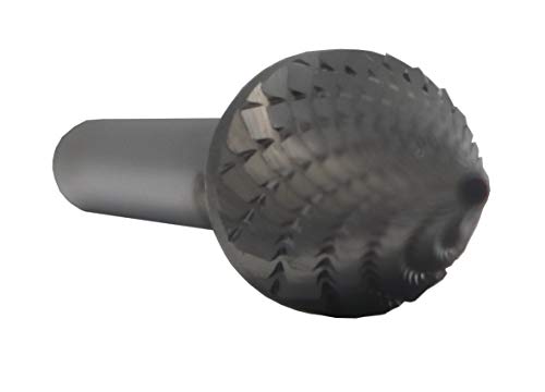 Image of Drill America SM3 Carbide Burr Cone Pointed End, 1 /4 inch x 1 inch with 1 /4 inch Shank x 6 inch Long, DUL Series
