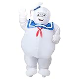 Ghostbusters: Stay-Puft Marshmallow Man Costume for Adults by Rubies, Unisex No Size