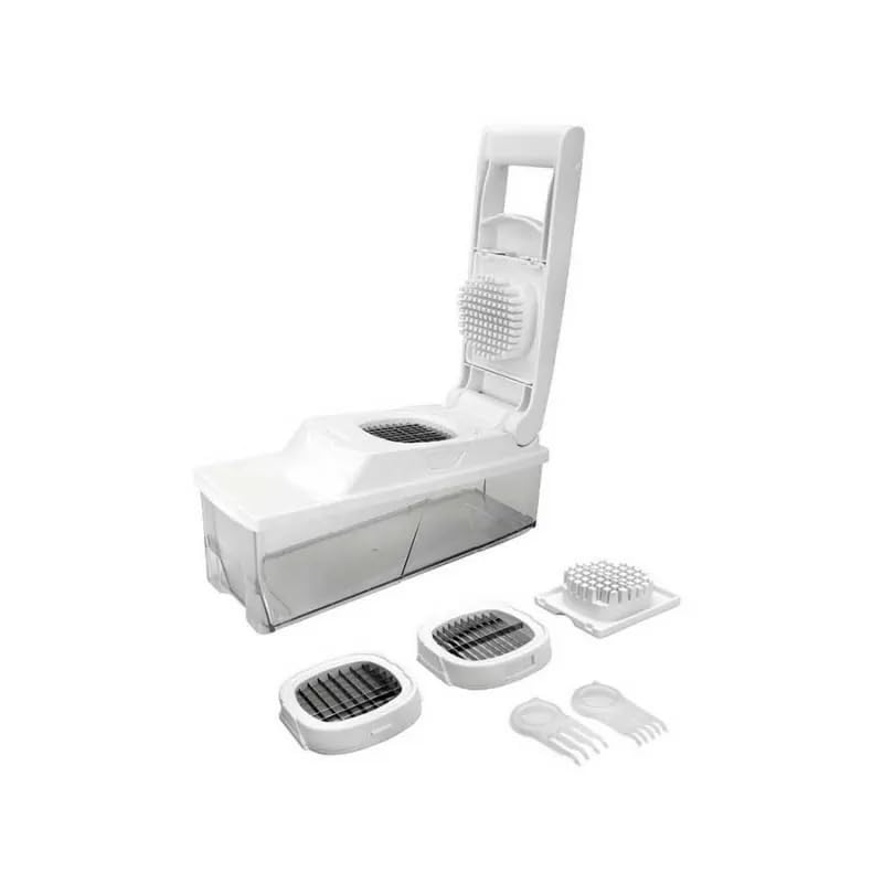 Balsat Coupe-légumes et chips 11,5 x 21,5 cm – Mandoline professionnelle pour couper en tranches, tranches et chips, idéal pour salades, pommes de terre et plus encore
