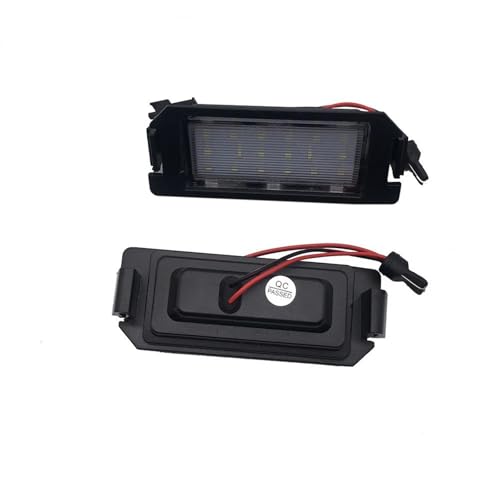 Luces matricula LED Hyundai Veloster y Tiburon con iluminación blanca intensa 5