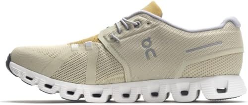On Men's Cloud 5 Sneakers, Haze/Bronze, 10.5 Medium US