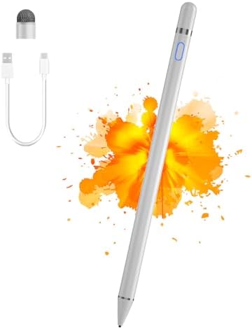 KSW KINGDO Stylus Pen For IPad & IPhone - 1.4mm Fine Tip Rechargeable Drawing Pen