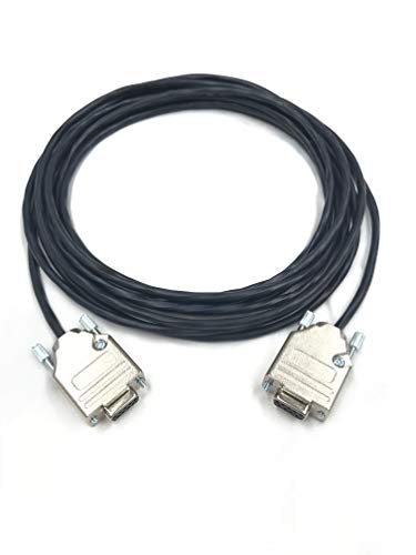 image for 50 Foot DB9 Female to Female RS232 Plenum Serial Cable - 22 AWG with P