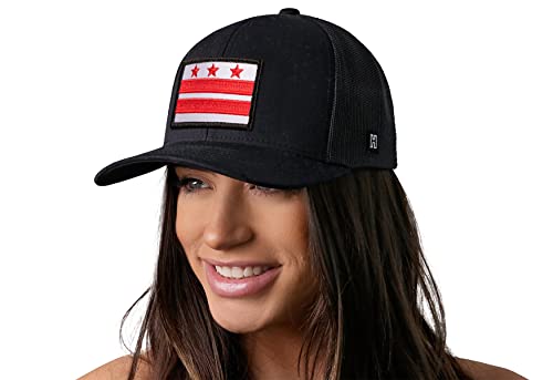 Image of HAKA State Flag Series Trucker Hat for Men & Women, Adjustable Baseball Hat, Golf Hat Snapback