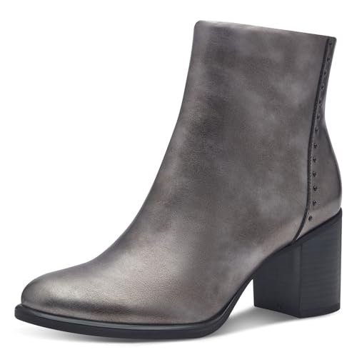 Bottines zippées Marco Tozzi femme, les bottes tendances pour vos sorties citadines