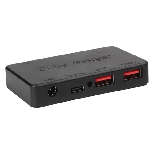 Régulateur de tension de charge solaire USB-C PD 100 W avec 5 niveaux de sortie pour batteries 12...