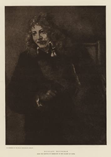 Art Tableau Nicolaus Bruyningh par Rembrandt d'une impression d'art sur toile en 60x90cm